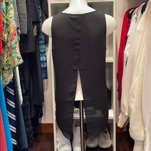 Express Sleeveless Open Back Black Top, Size Small, New without Tags